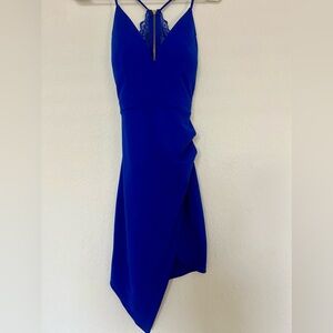 Windsor blue royal dress, very sexy and elegant with push up.